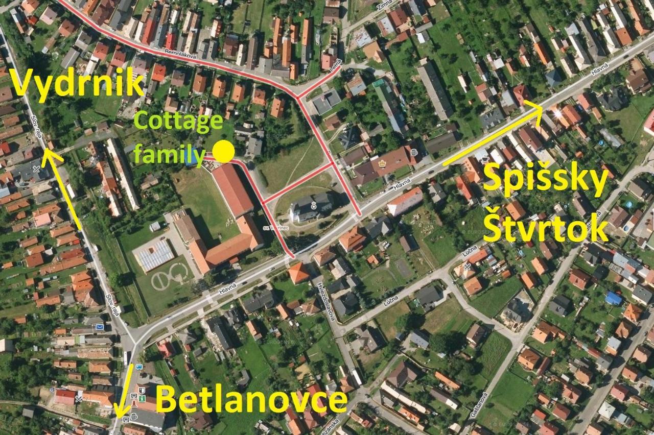 Cottage Family Hrabušice Extérieur photo